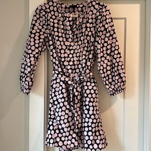 Who What Wear Polka Dot Dress